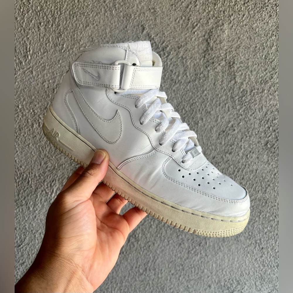 Nike Air Force 1 Mid ‘07 | White/White | Size 9.5 |